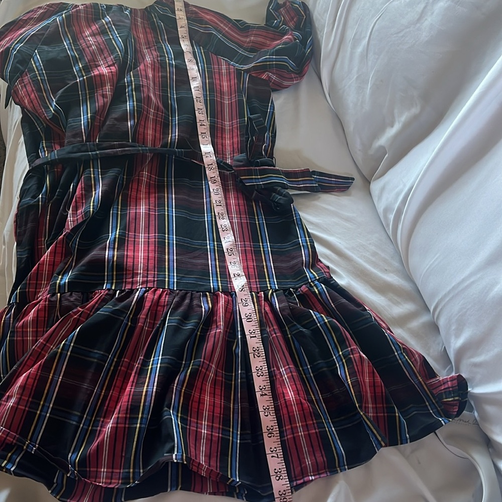 Draper James RSVP Women’s Plaid Holiday Dress size XL - Picture 11 of 14
